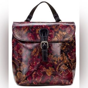 Patricia Nash Vatoni Small Convertible Leather Backpack